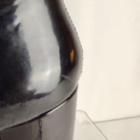 ALDO Black Patent Leather Round Pointed Toe Block Heel Ankle Boots Size 11 - Picture 12 of 13